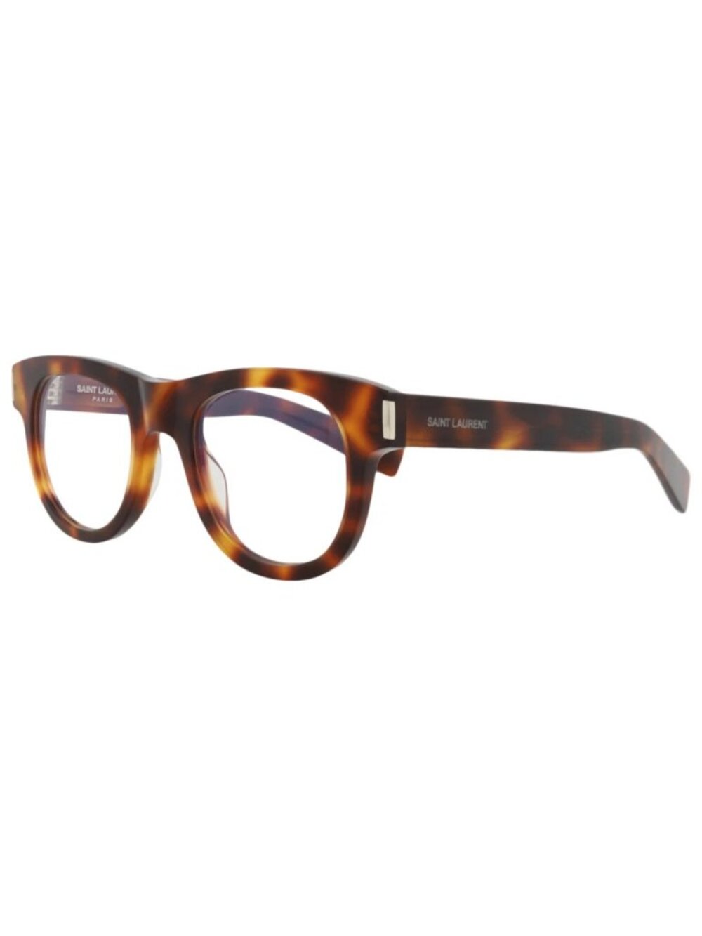 New Saint Laurent Women's Eyeglasses Round Oval Recycled Acetate Frame Unisex